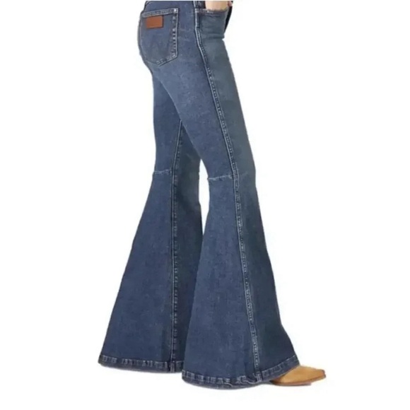Wrangler retro women’s flare western jeans size 25X30 cowgirl rodeo jeans NWT - Picture 12 of 13